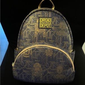 NWT Loungefly Driod Backpack